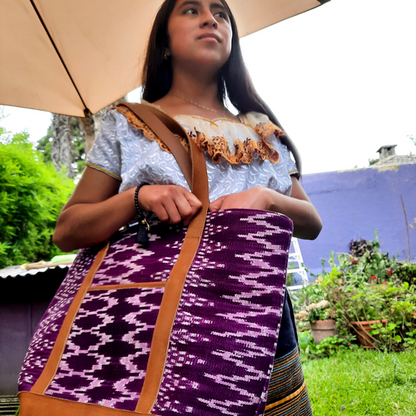 WHOLESALE Handmade Large Tote Bag - Amethyst