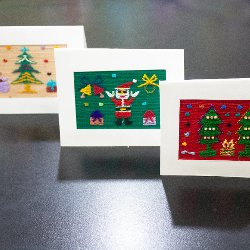 WHOLESALE Handwoven Christmas Cards