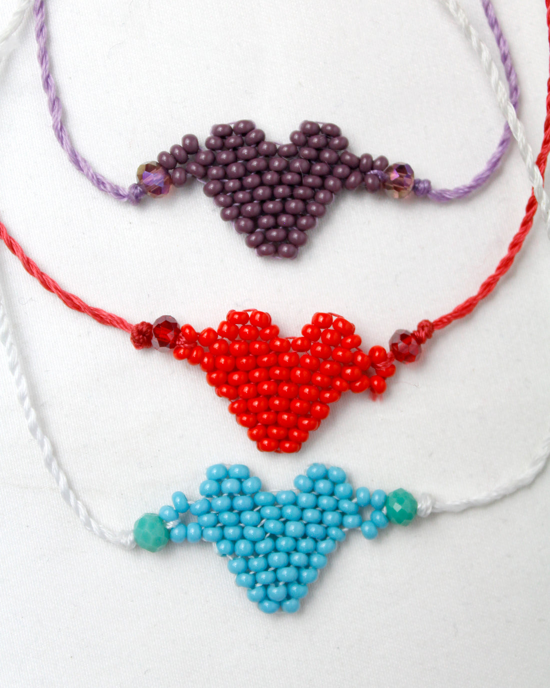 WHOLESALE Heart Set of Bracelets