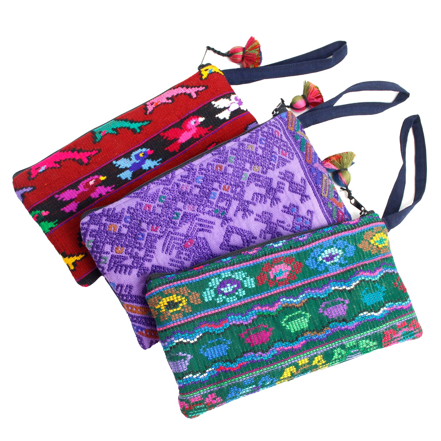 QUICK SHIPPING 📦📩 - Huipil Clutch Purse with Wristlet
