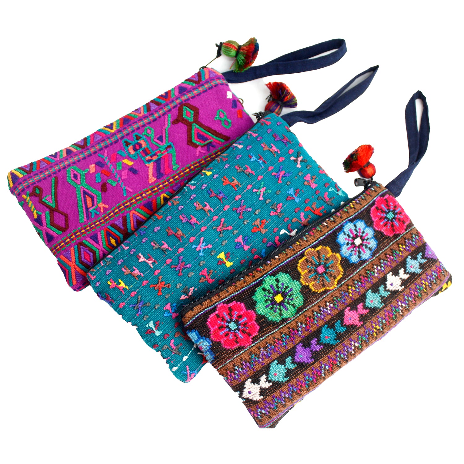 QUICK SHIPPING 📦📩 - Huipil Clutch Purse with Wristlet