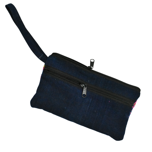 WHOLESALE  Huipil Clutch Purse with Wristlet