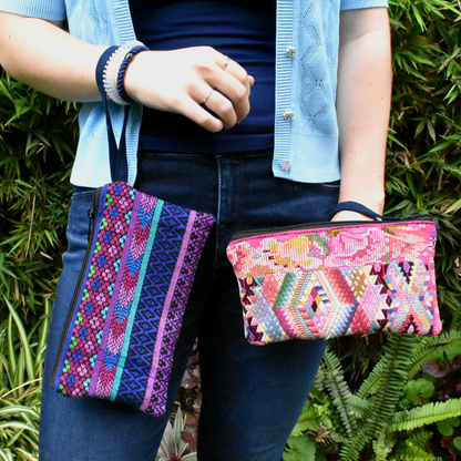 QUICK SHIPPING 📦📩 - Huipil Clutch Purse with Wristlet