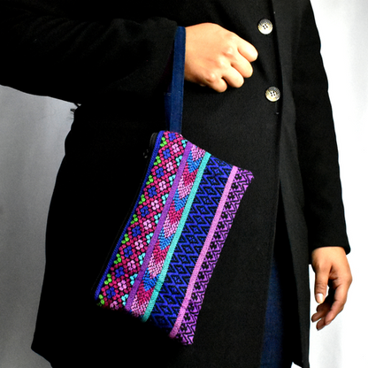 QUICK SHIPPING 📦📩 - Huipil Clutch Purse with Wristlet