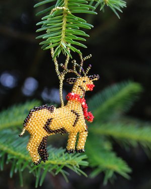 WHOLESALE Beaded Reindeer Large