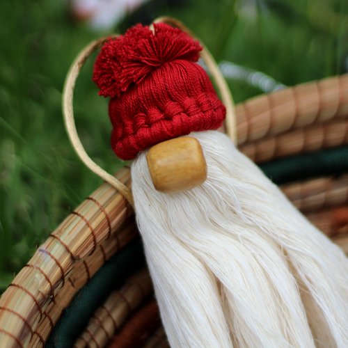 WHOLESALE Natural Gnome Ornament