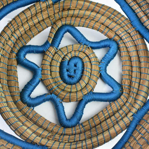 WHOLESALE Ocean Star Pine Needles Basket