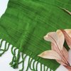 WHOLESALE Scarf with Stripes - Olive