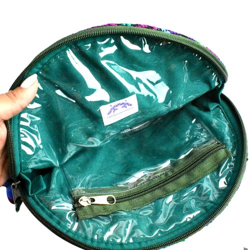 WHOLESALE Oval Cosmetic Bag