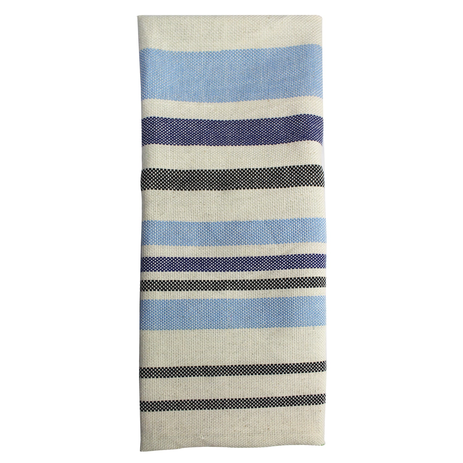 WHOLESALE Sky Blue Striped Dish Towel (x1)