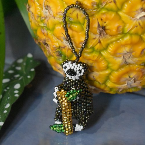 WHOLESALE Beaded Sloth Ornament