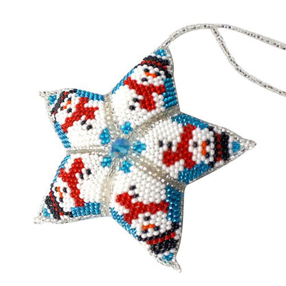 QUICK SHIPPING 📦📩 - Snowman Star - Sky Blue