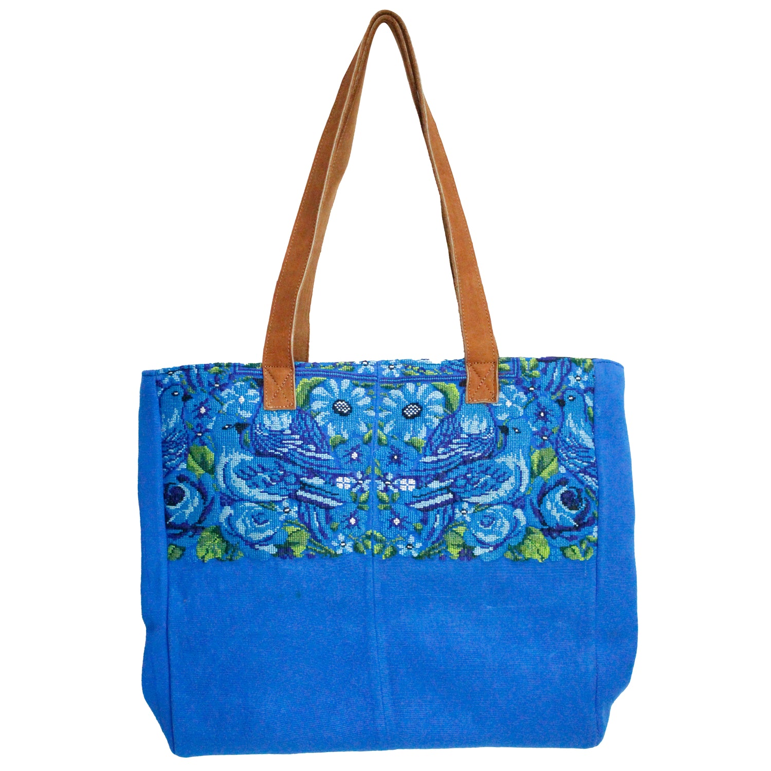 QUICK SHIPPING 📦📩 - Tikal Tote Bag with Leather Straps